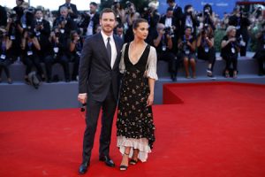 VENICE, ITALY - SEPTEMBER 01: Actors Michael Fassbender and Alicia Vikander attend the premiere of 'The Light Between Oceans' during the 73rd Venice Film Festival at Sala Grande on September 2, 2016 in Venice, Italy. (Photo by Andreas Rentz/Getty Images) *** Local Caption *** Michael Fassbender;Alicia Vikander